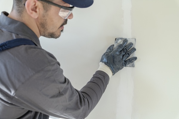 Sand Paper Drywall Wall Building Feature Plaster House Painter