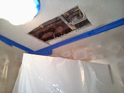 Popcorn Ceiling Patching