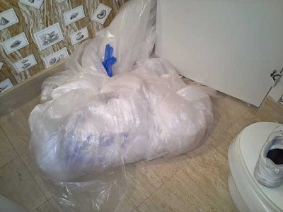 Popcorn Ceiling Repair Project