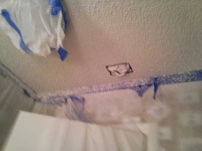 Textured Popcorn Ceiling Repair
